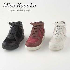 Miss Kyoko ミスキョウコ ハイカットスニーカー-serenyi.at