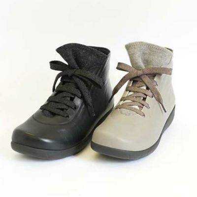Miss Kyouko コンビ素材ドレープショートブーツ 24cm4E新品 Miss Kyouko コンビ素材ドレープショートブーツ 24cm4E新品